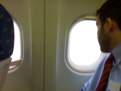 Alberto en la ventanilla